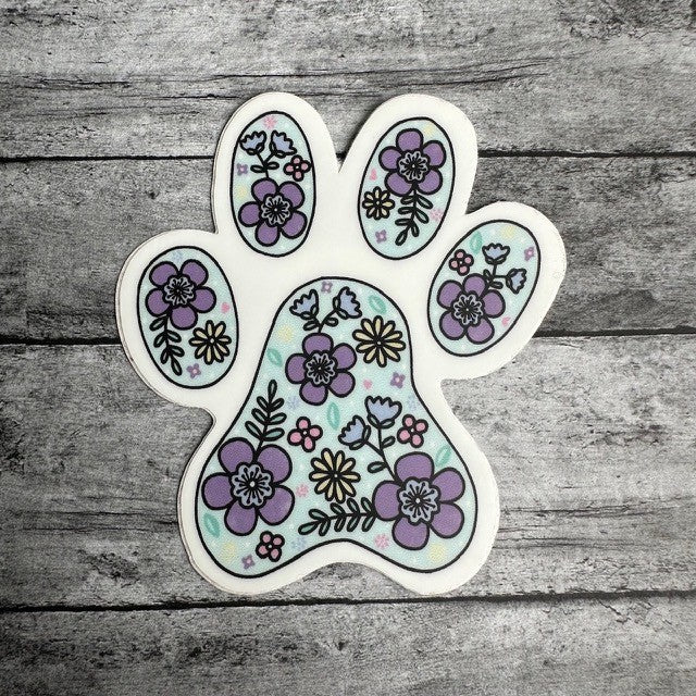 Paw Print Sticker