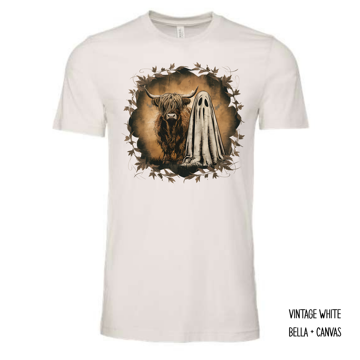 Highland Cow & Ghost (Multiple Options) T-Shirt