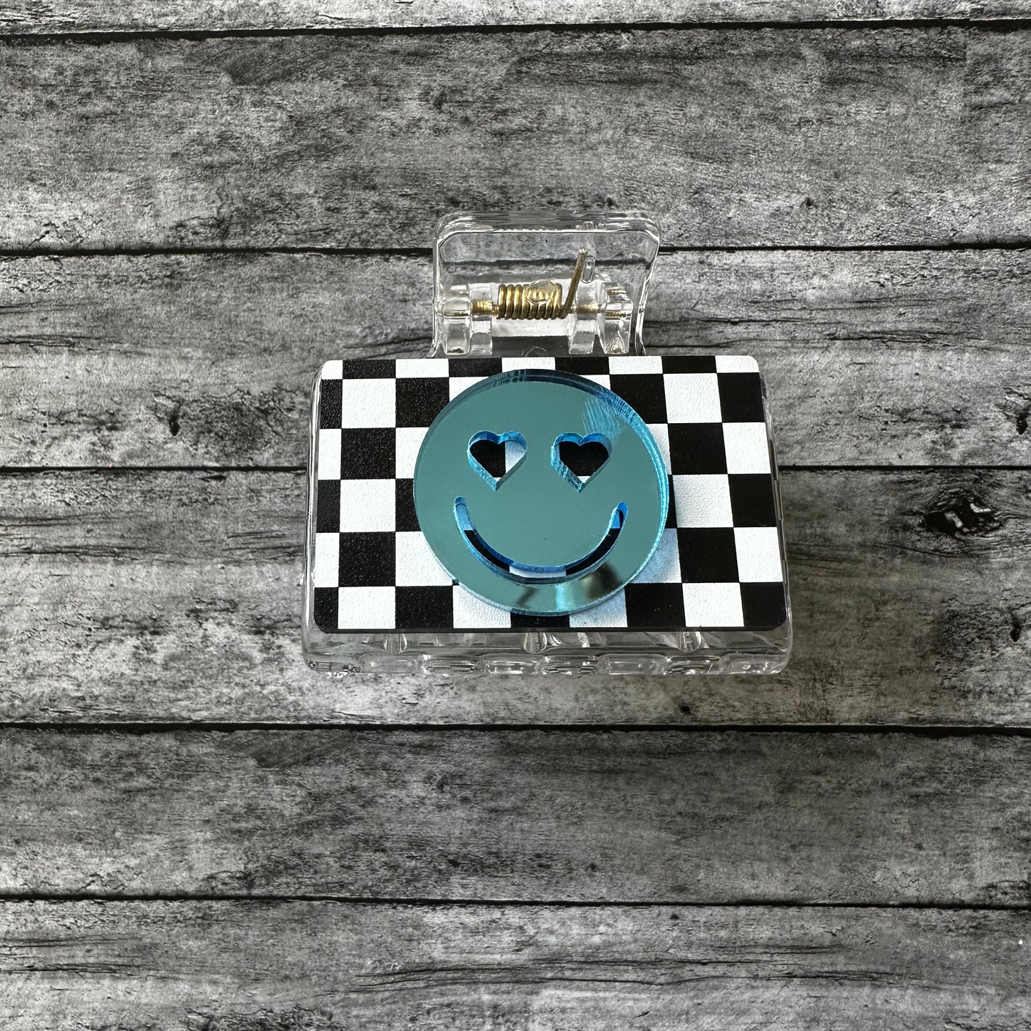 Smiley Face Claw Clip