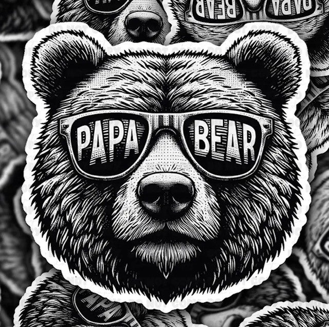 Papa Bear Sticker
