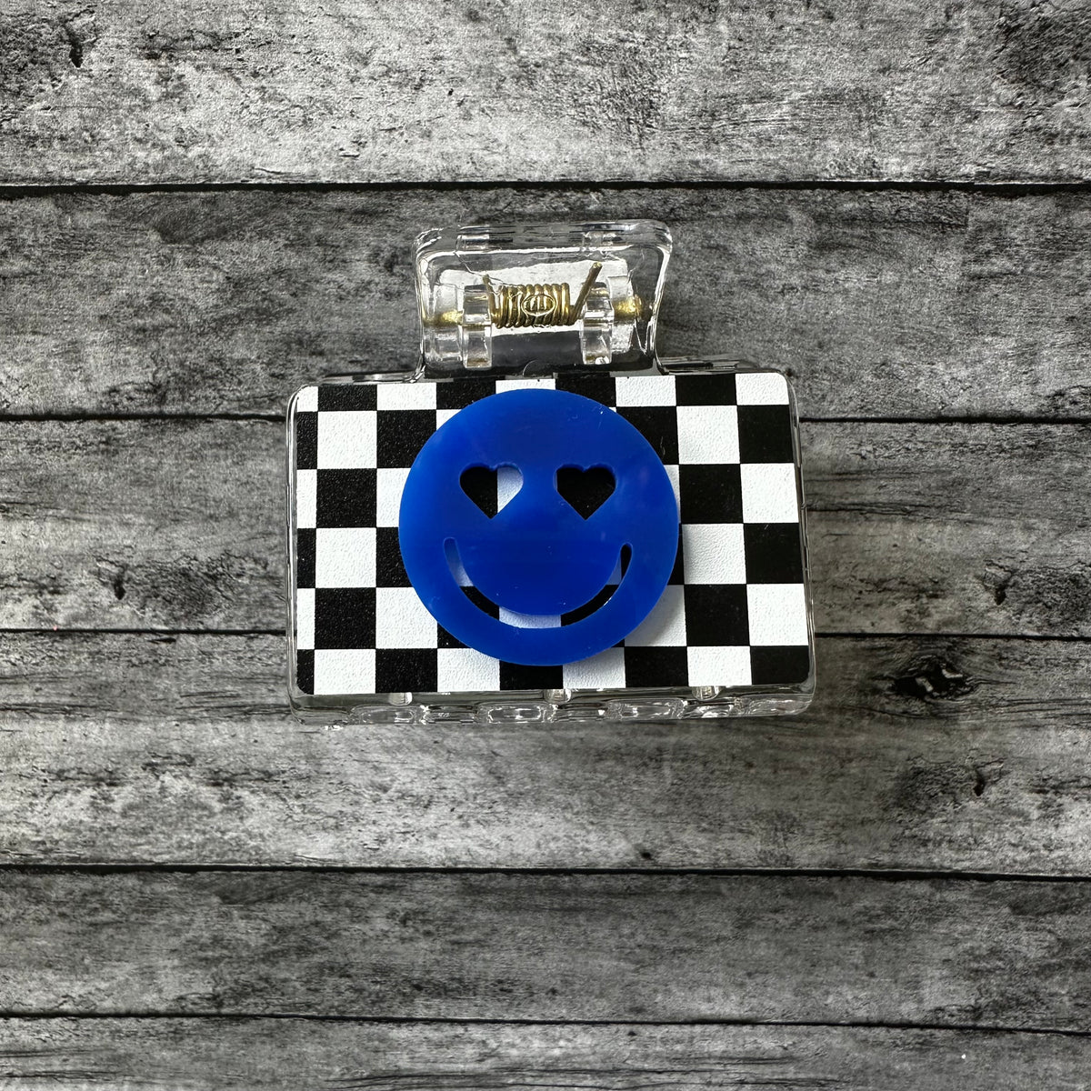 Smiley Face Claw Clip