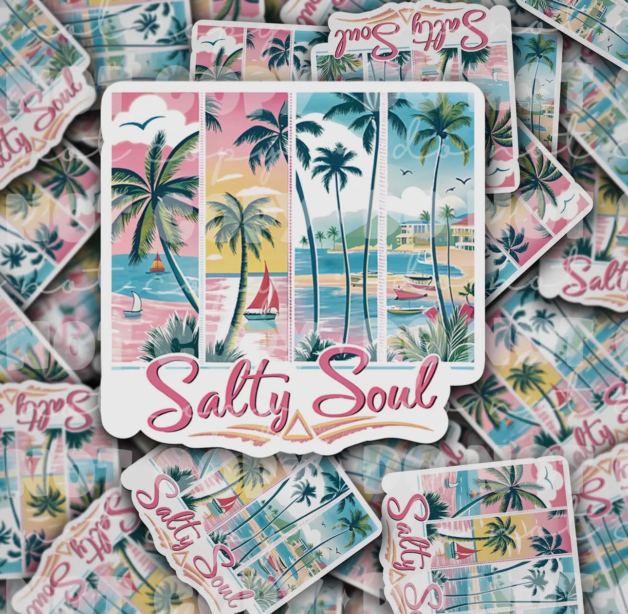 Salty Soul Sticker