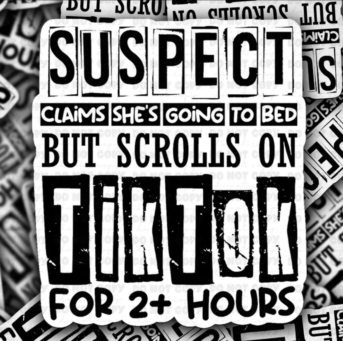 Scrolls TikTok Sticker