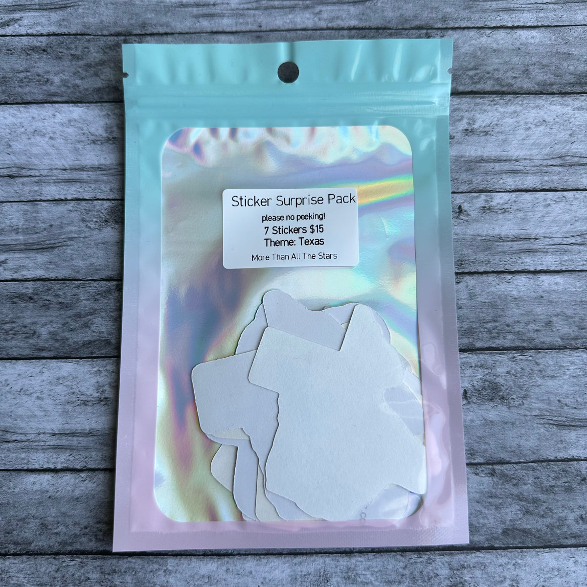 Mystery Sticker Pack (Theme-Texas)