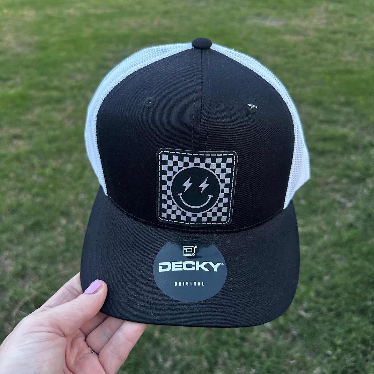 Smiley Face Adult Hat
