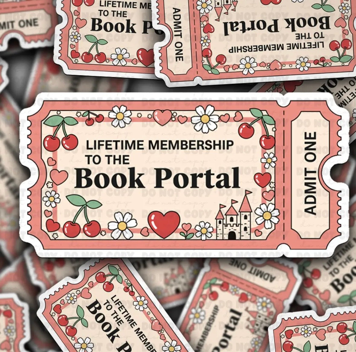 Book Portal Sticker