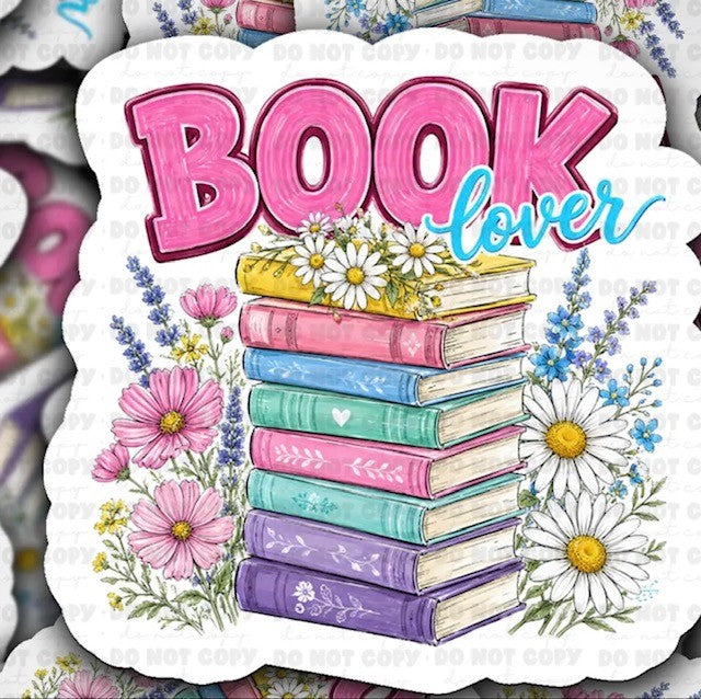 Book Lover Sticker