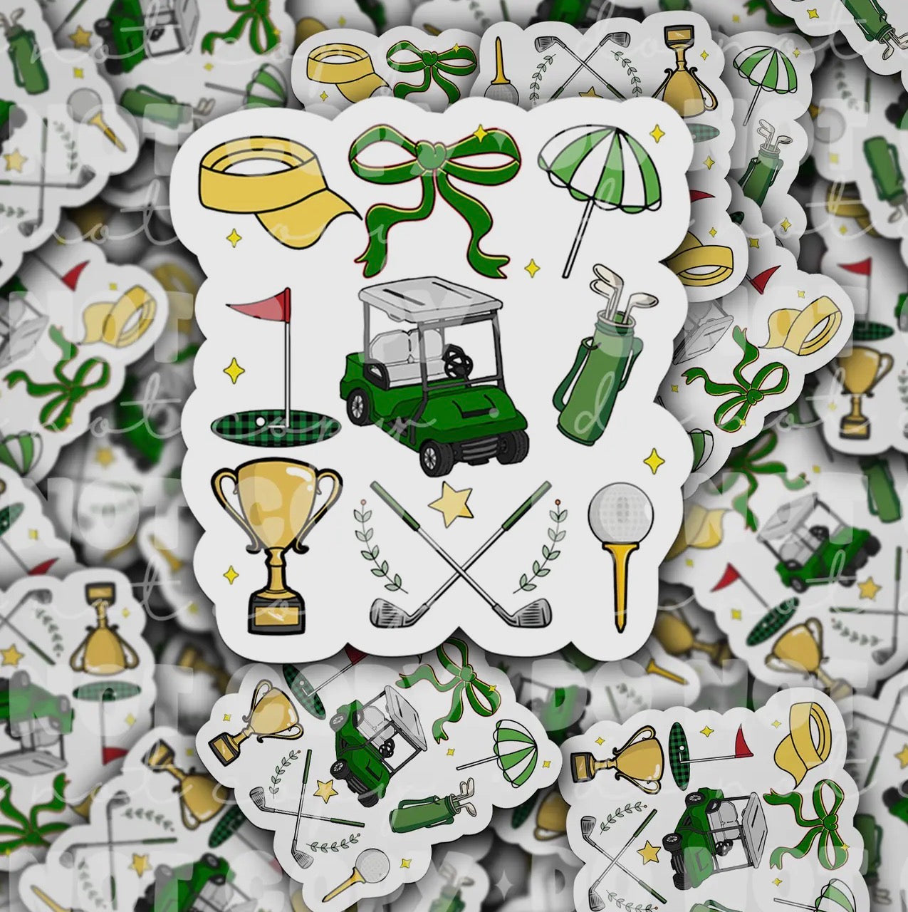 Golf Galore Sticker