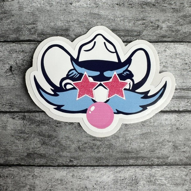 Pink Bubble Gum Ranger Sticker
