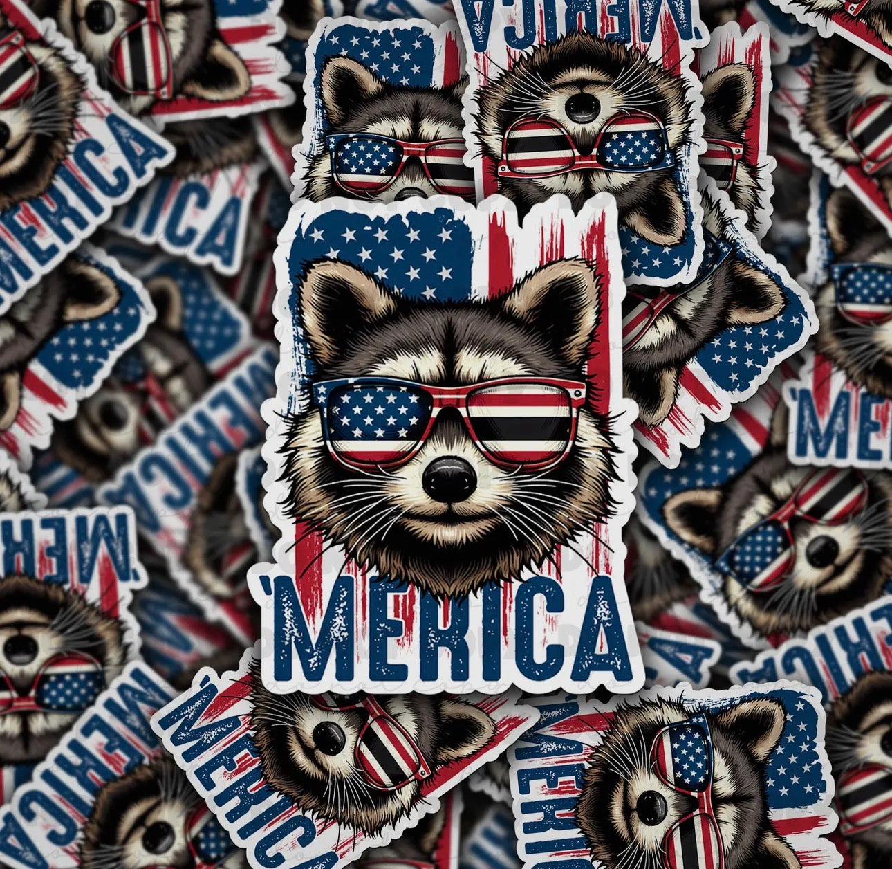 Merica Sticker