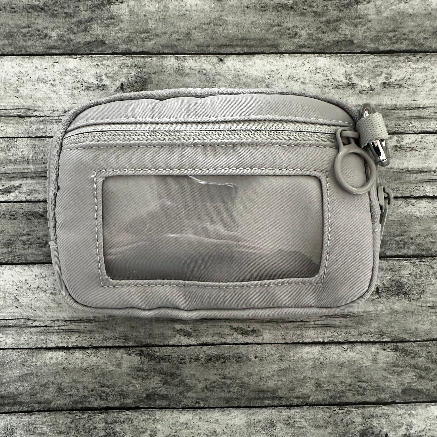 Grey Wristlet Wallet