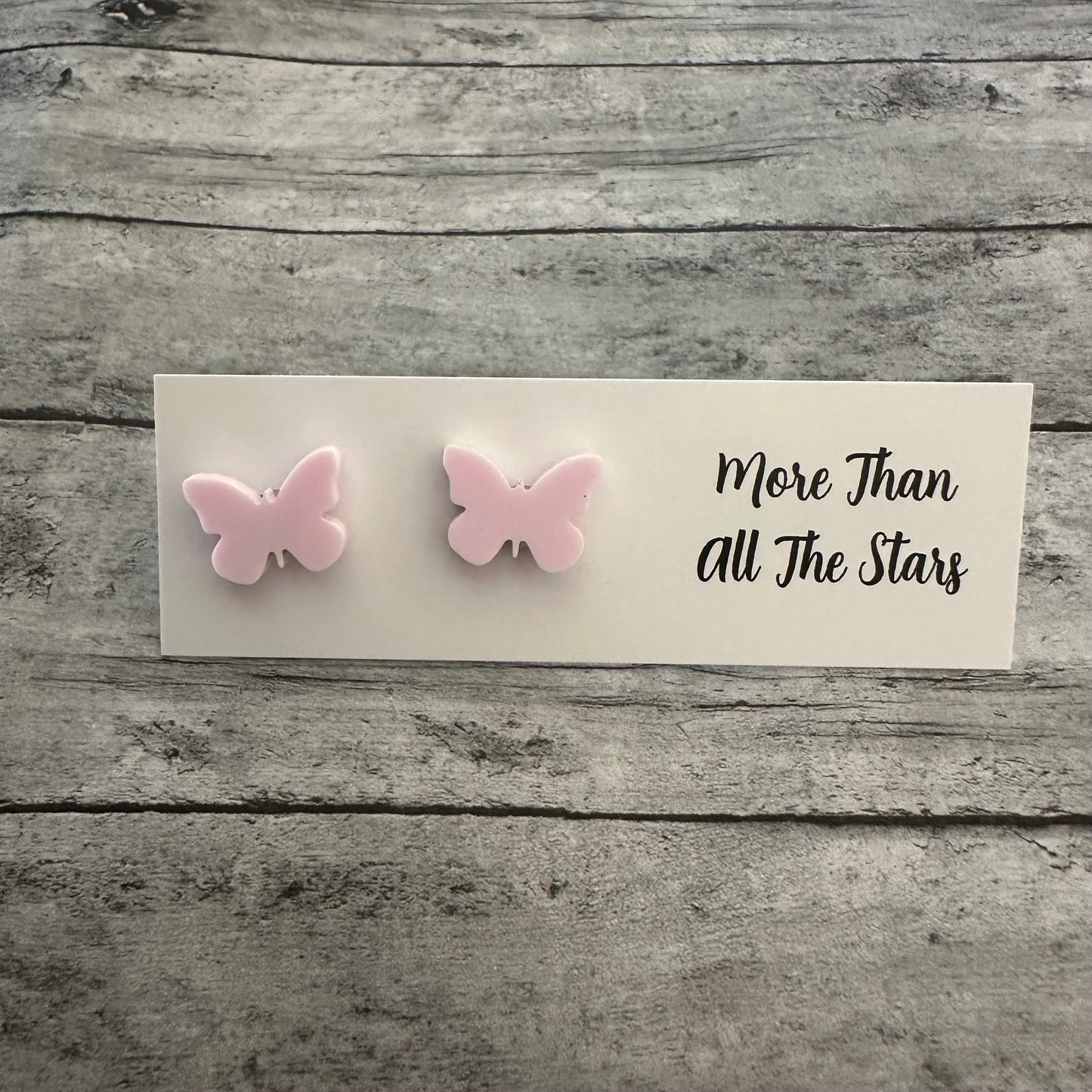 Butterfly Stud