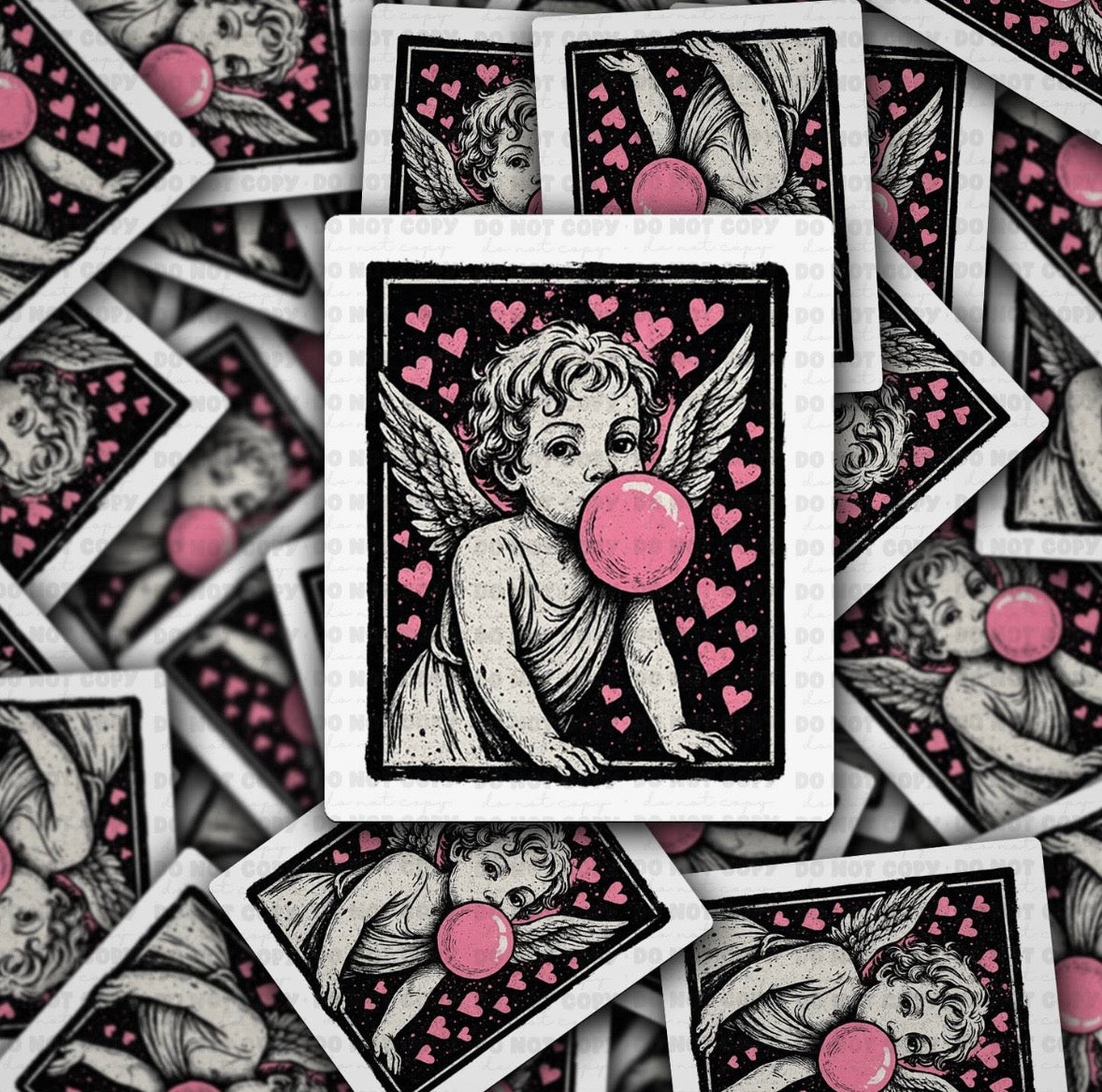 Bubblegum Cupid Sticker