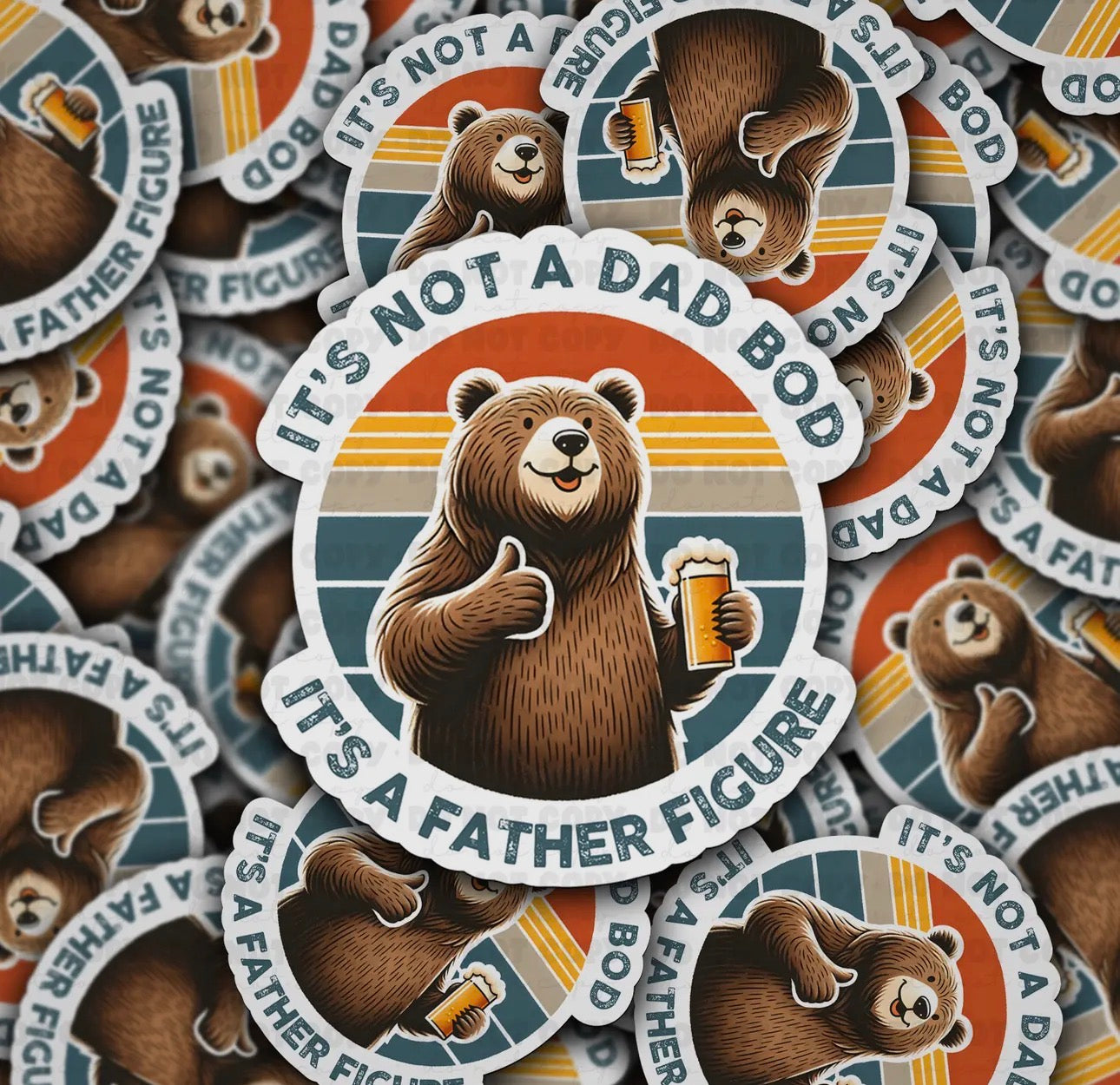 Father Figure Sticker