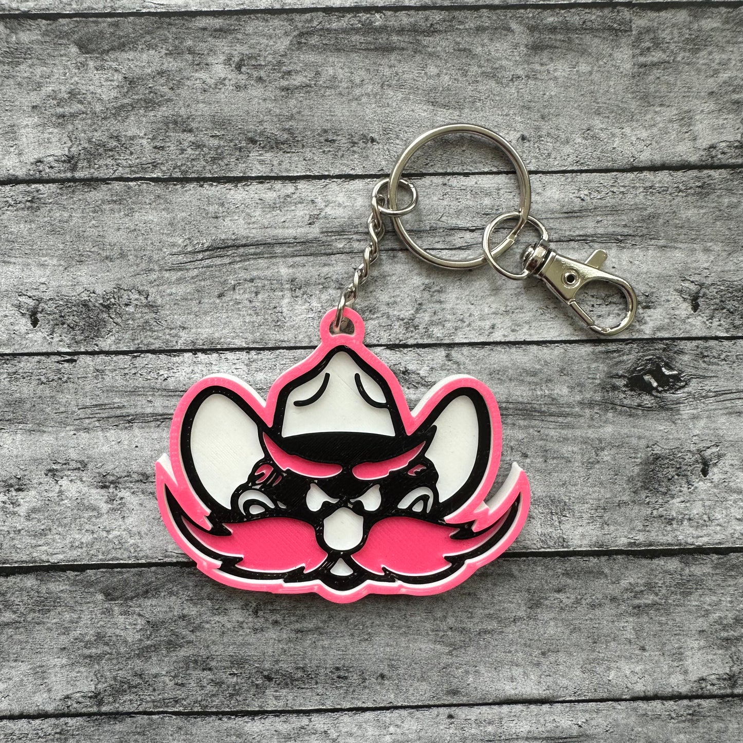 Pink Ranger Keychain
