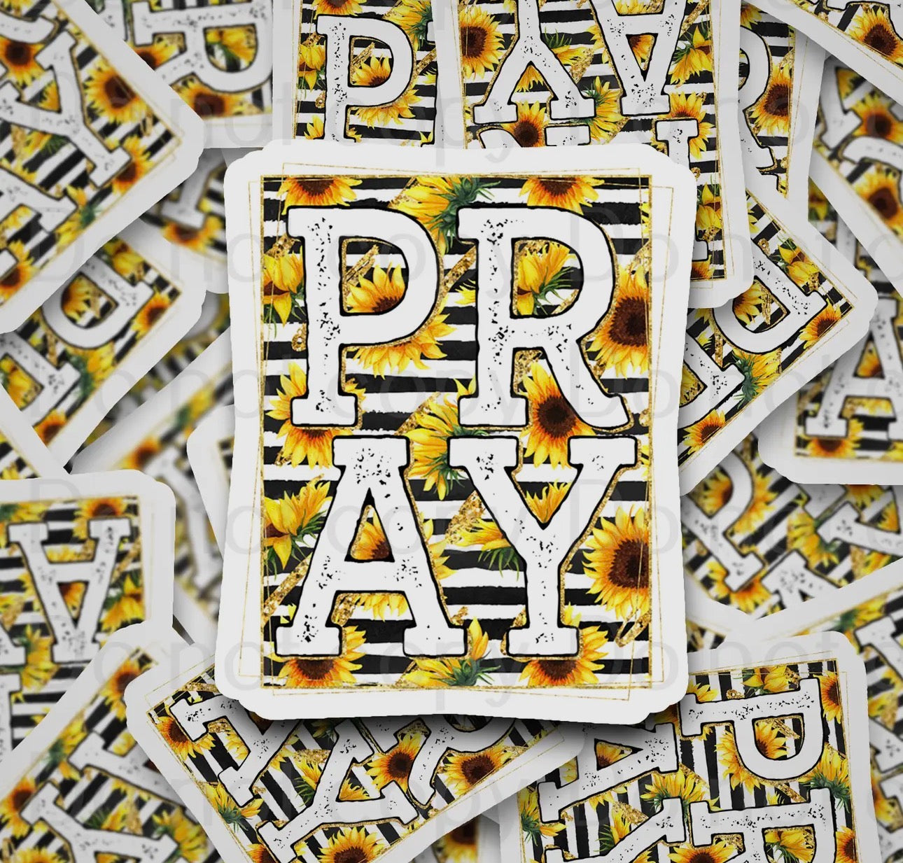 Pray Sticker