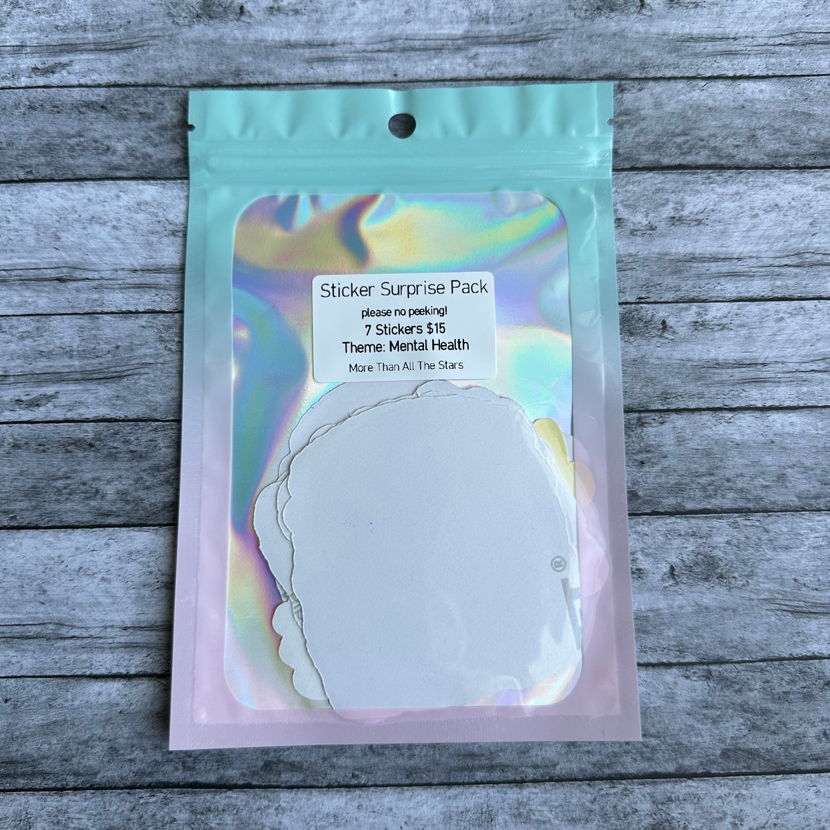 Mystery Sticker Pack (Theme-Mental Health)