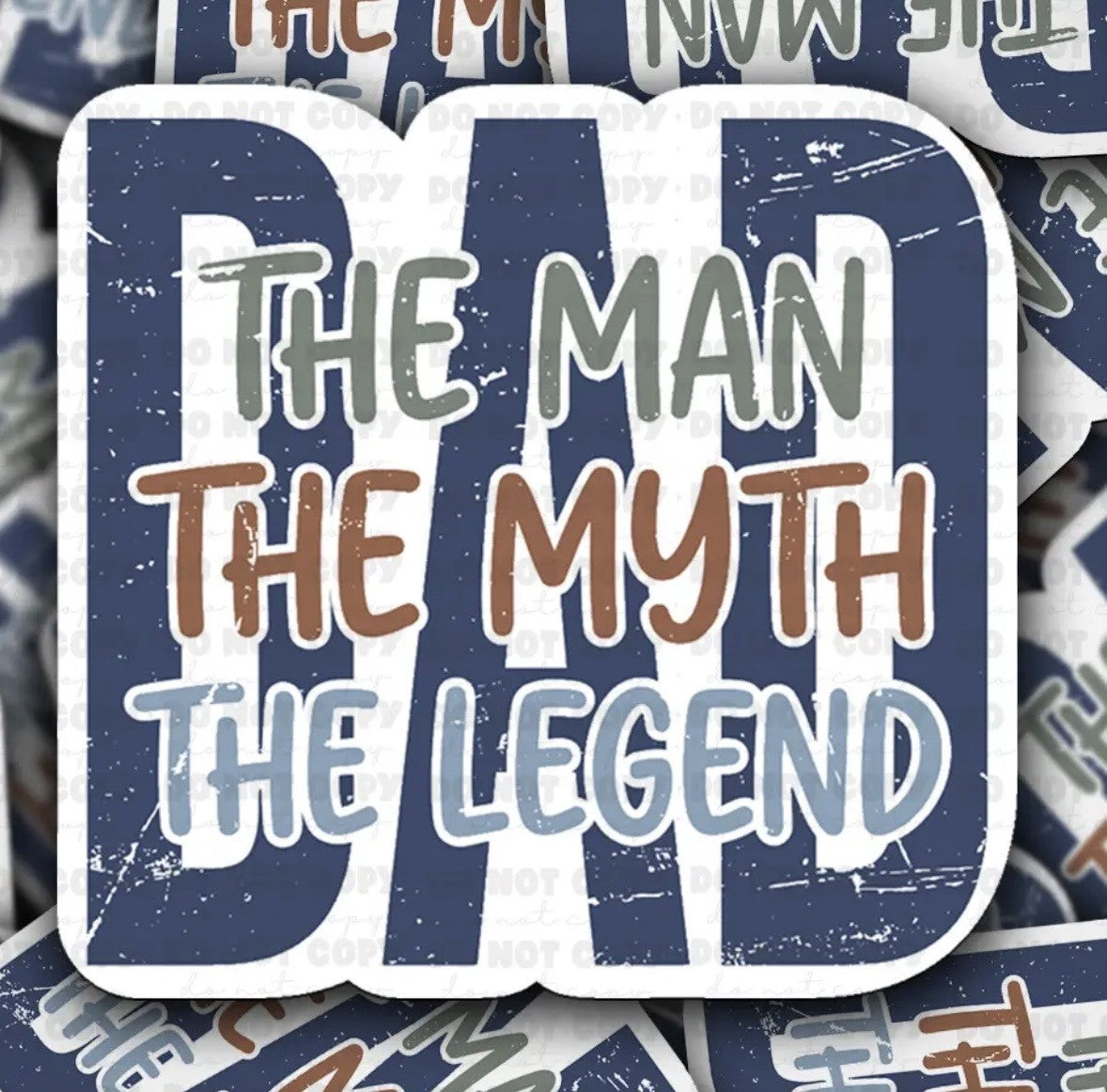 The Man The Myth The Legend Sticker