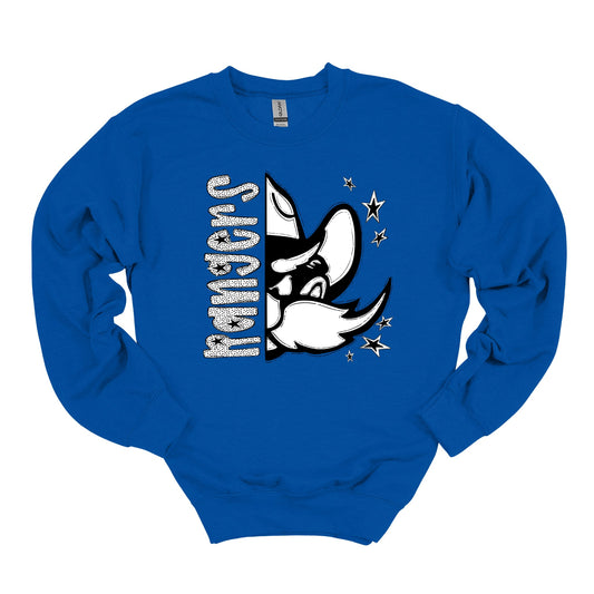 Black and White Dot Rangers Sweatshirt