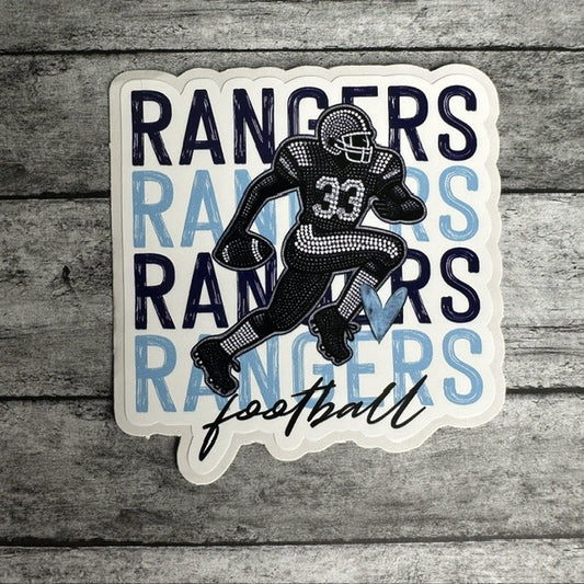 Rangers Football Sticker