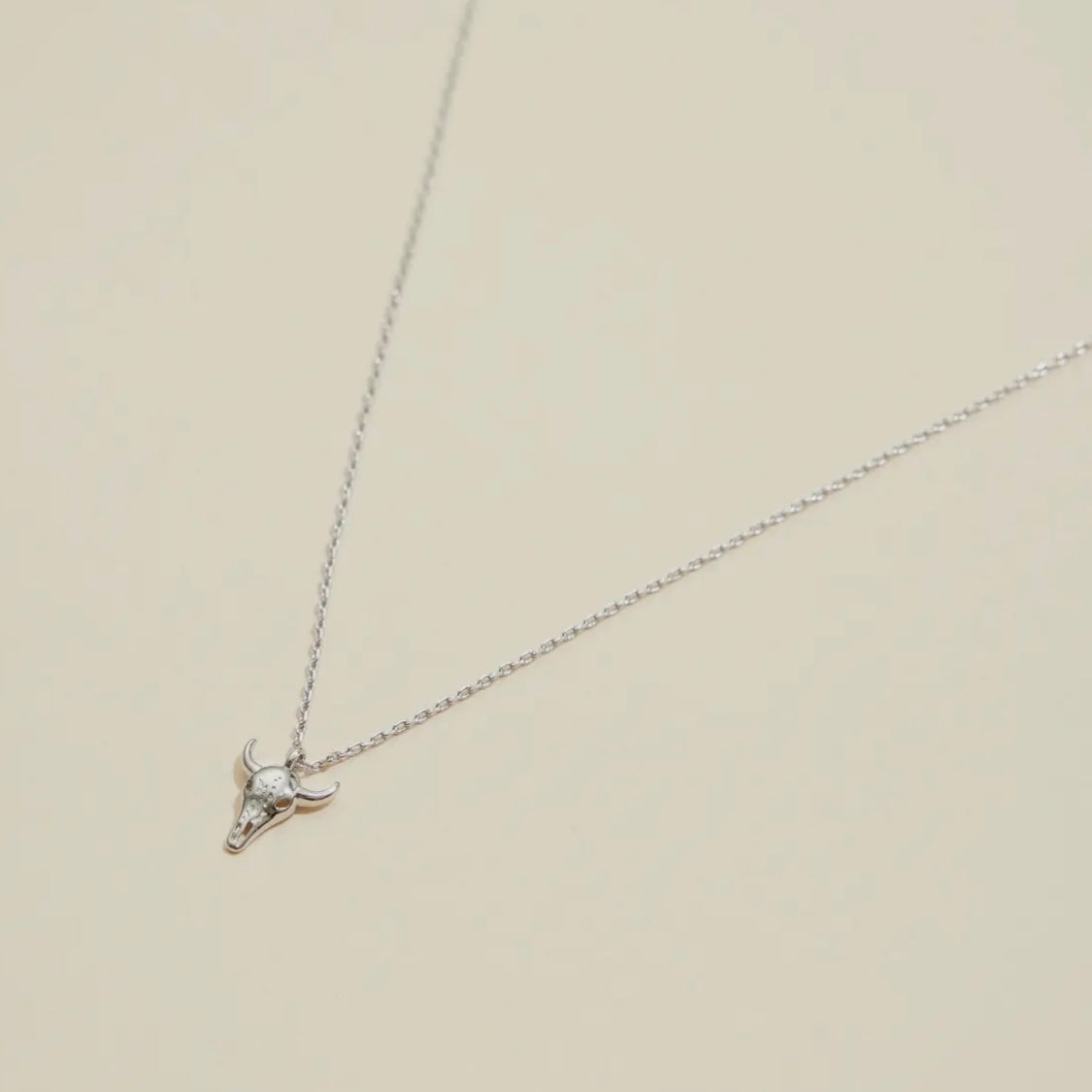 Longhorn Skull Necklace