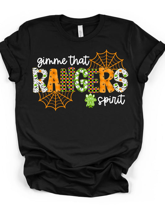 Gimme That Rangers Spirit T-Shirt Green
