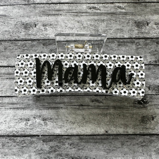 Soccer Mama Claw Clip