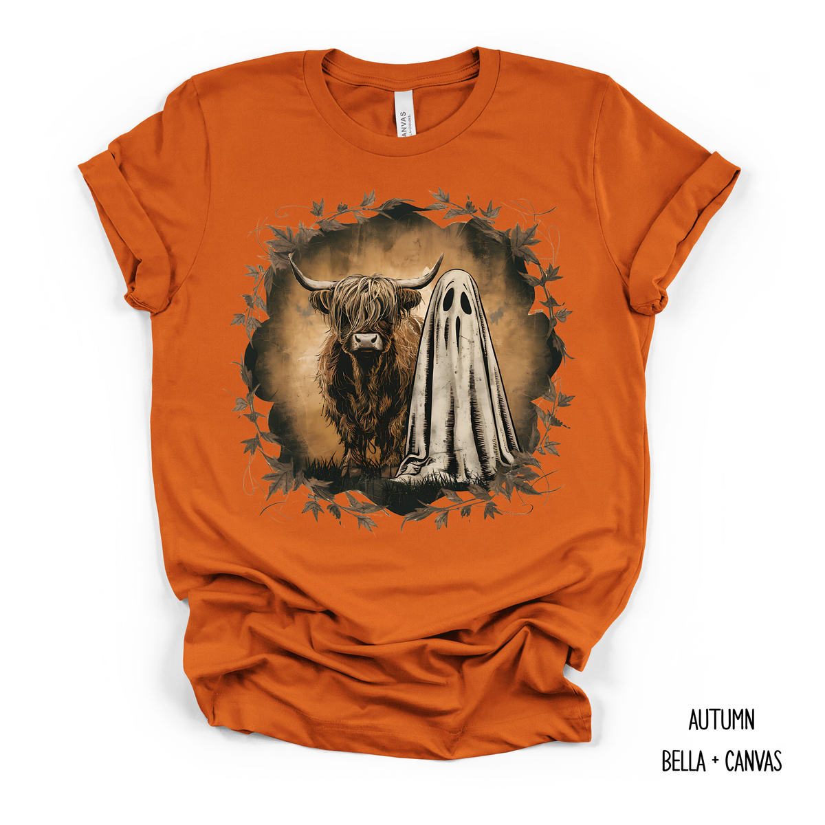 Highland Cow & Ghost (Multiple Options) T-Shirt