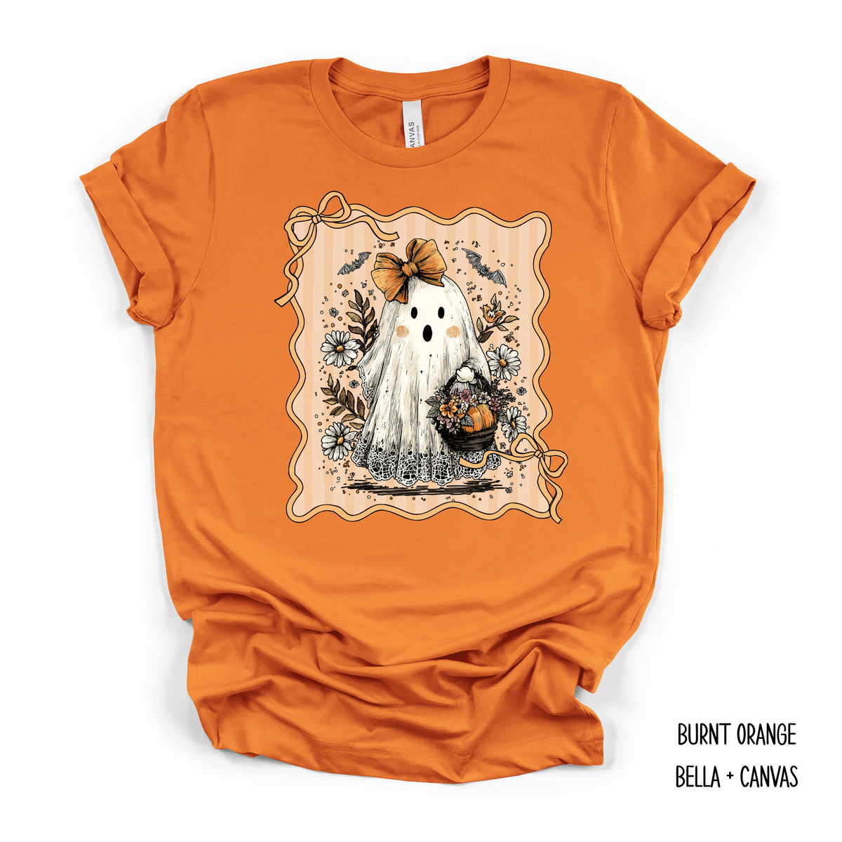 Ghost In Bow Frame (Multiple Options) T-Shirt