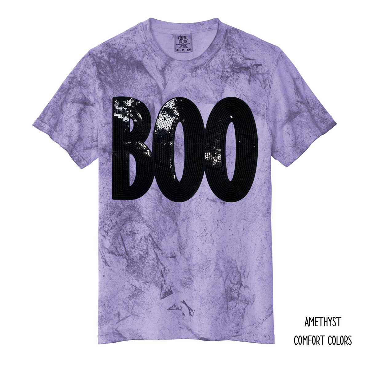 Boo Sequins Black (Multiple Options) T-Shirt