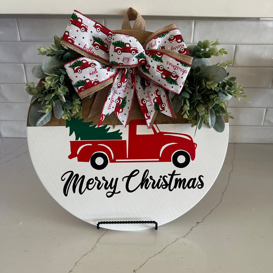 Merry Christmas Door Hanger