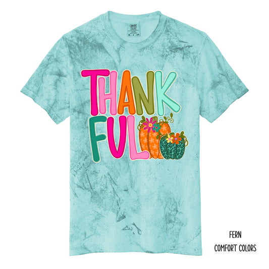 Thankful With Pumpkins T-Shirt