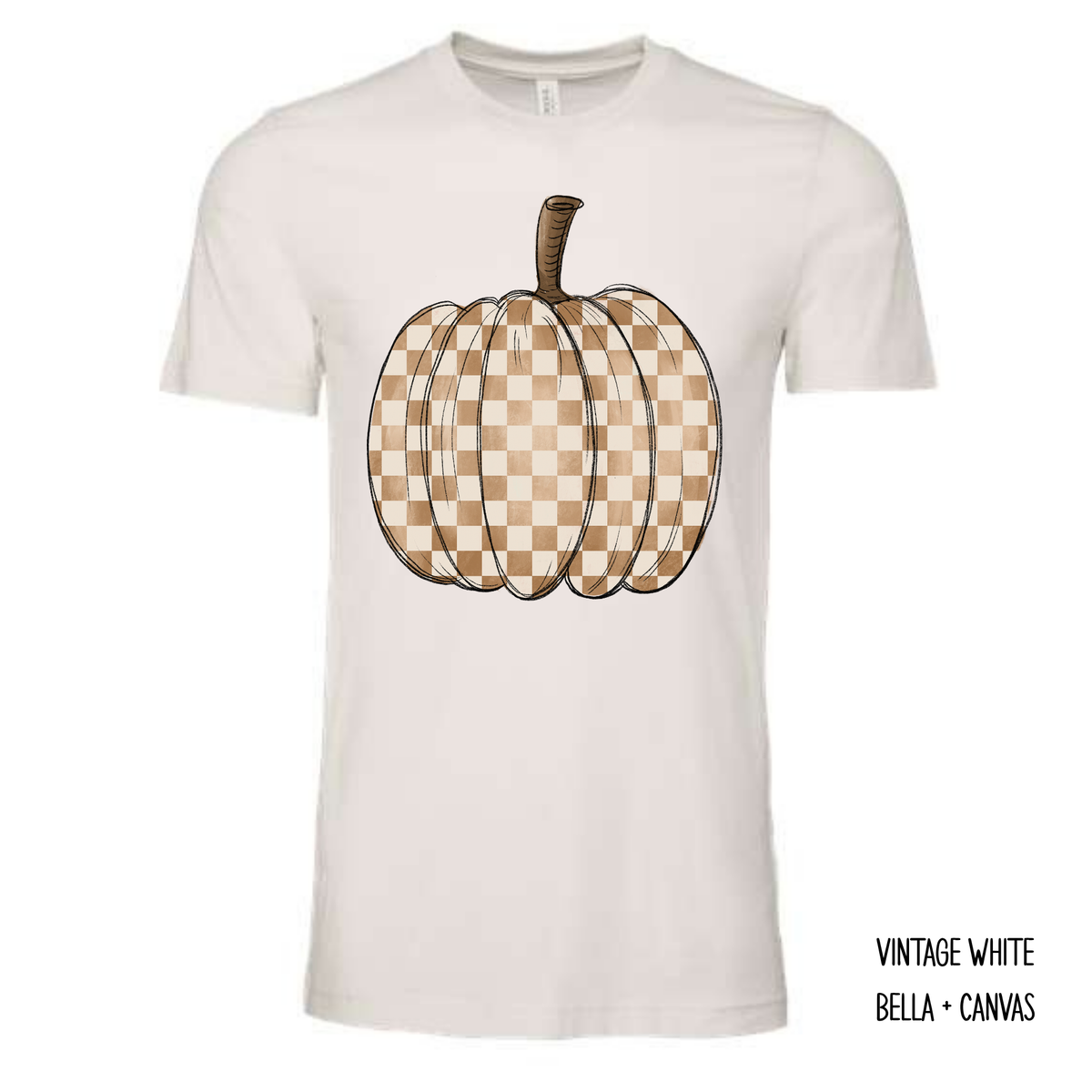 Checkered Pumpkin (Multiple Options)