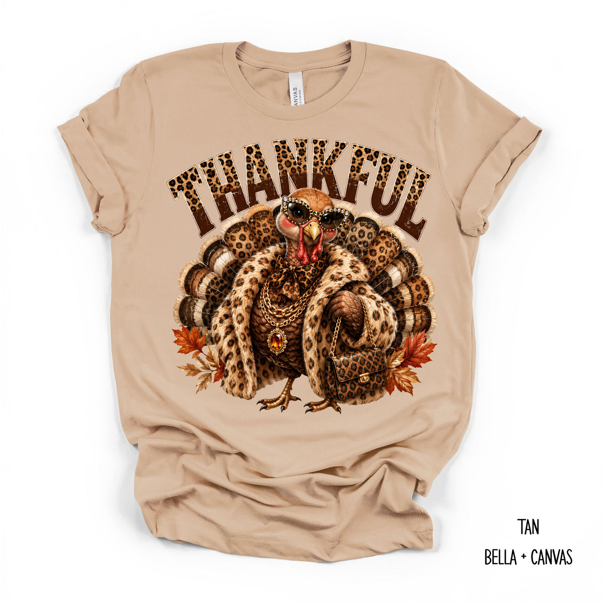 Thankful With Boujee Turkey T-Shirt