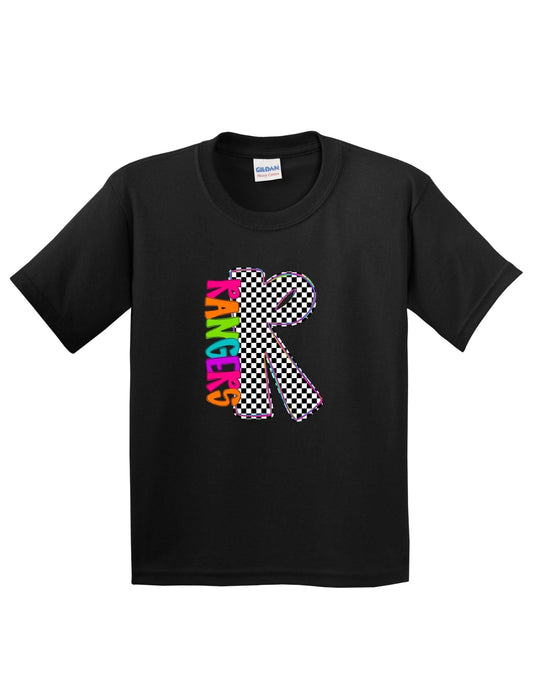 Black Neon “R” Rangers Youth Shirt