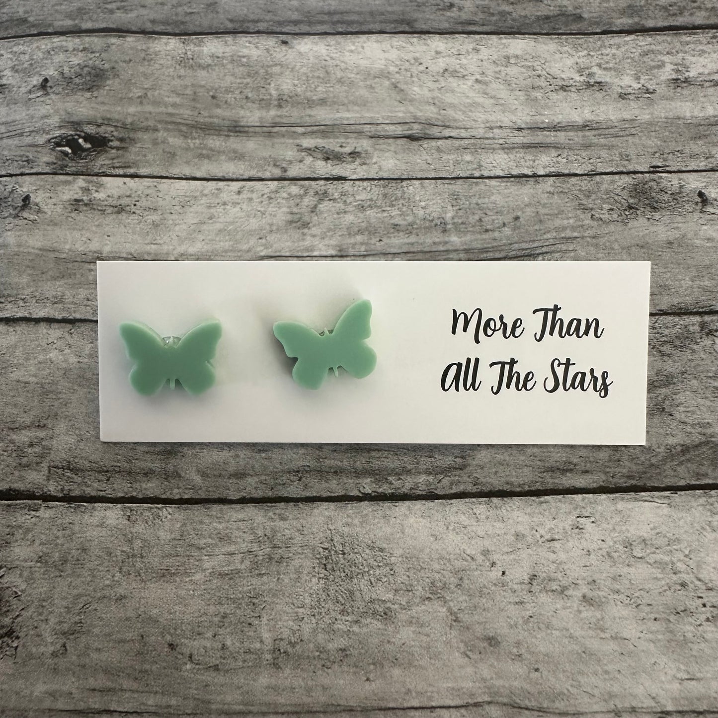 Butterfly Stud