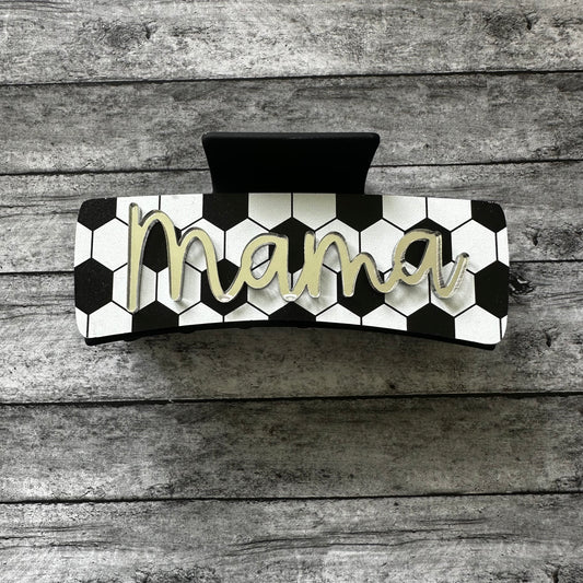 Soccer Mama Claw Clip