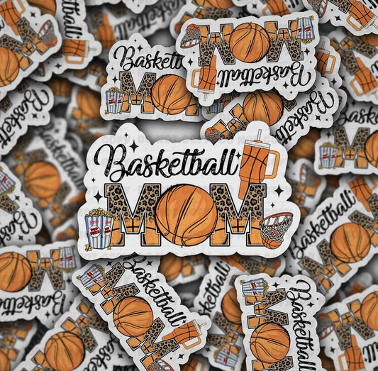 Basketball Mom Sticker