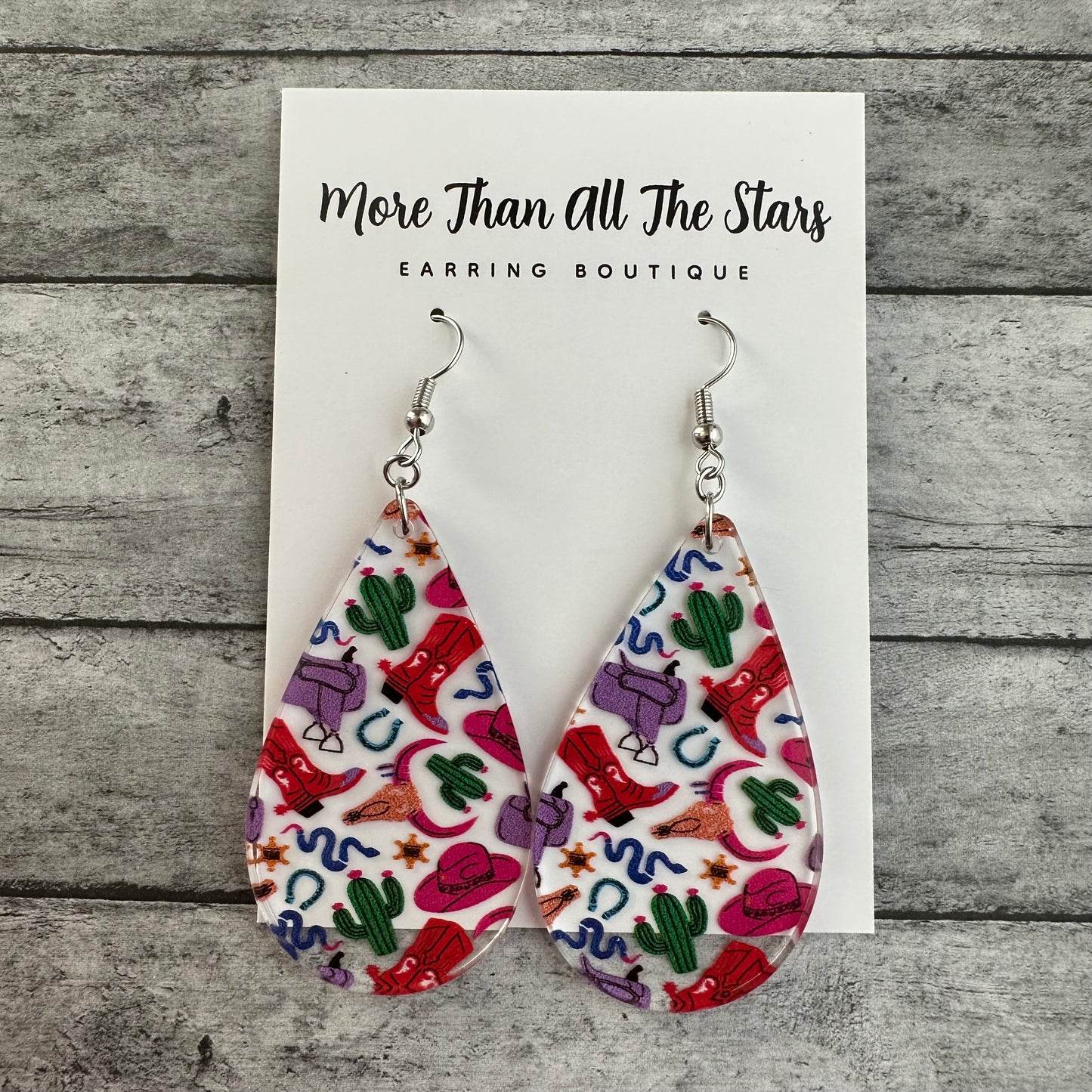 Cowgirl Earrings