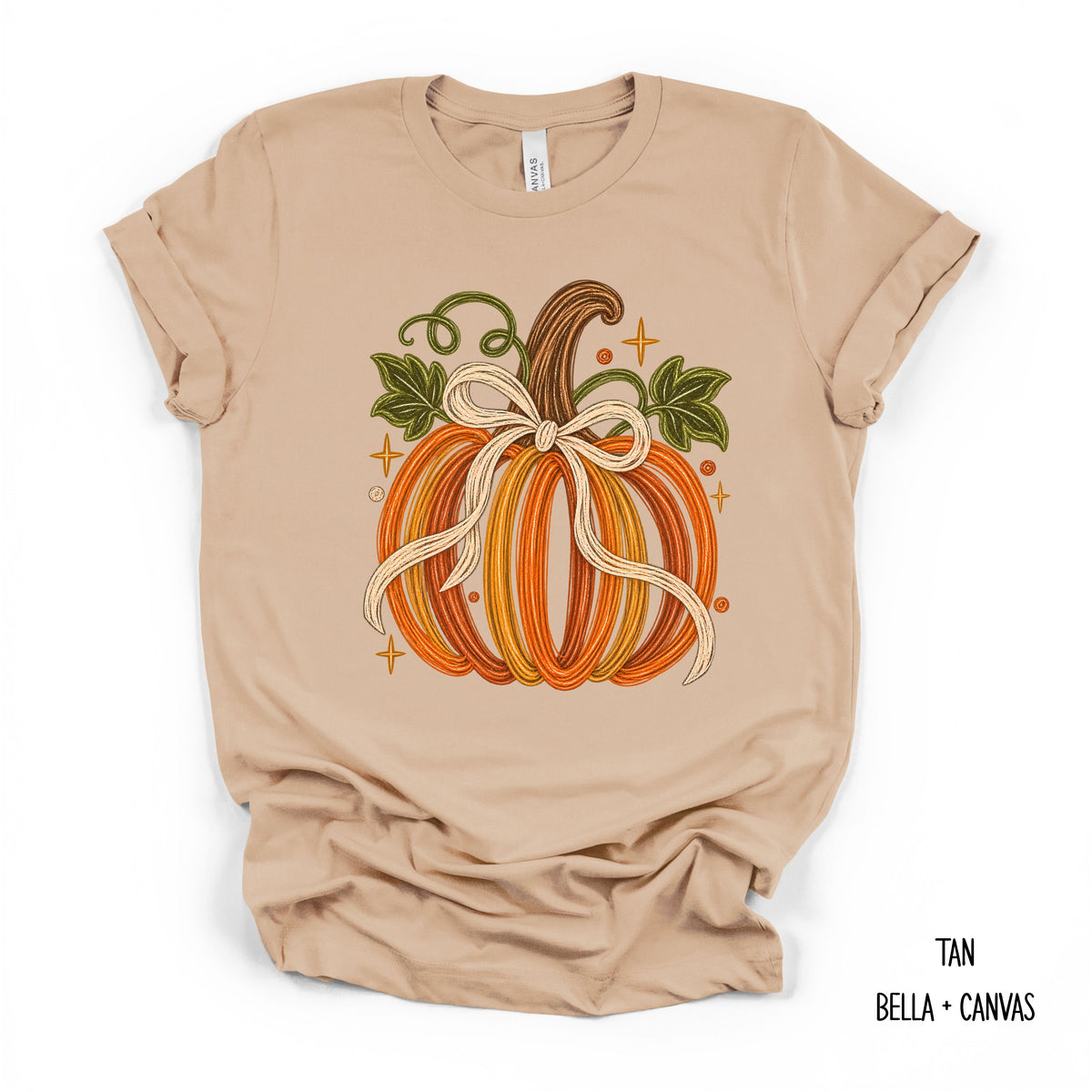 Brush Stroke Pumpkin T-Shirt
