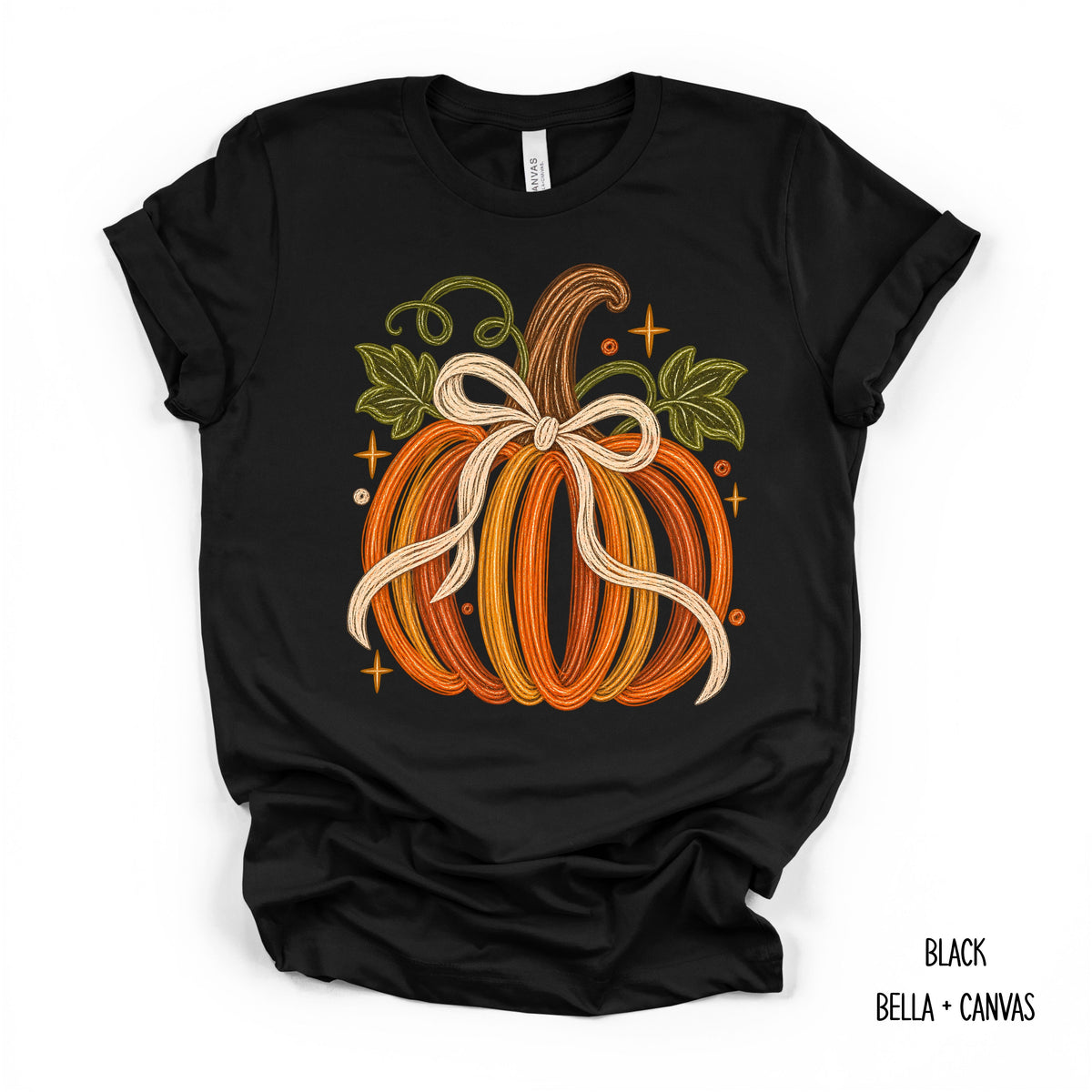 Brush Stroke Pumpkin T-Shirt