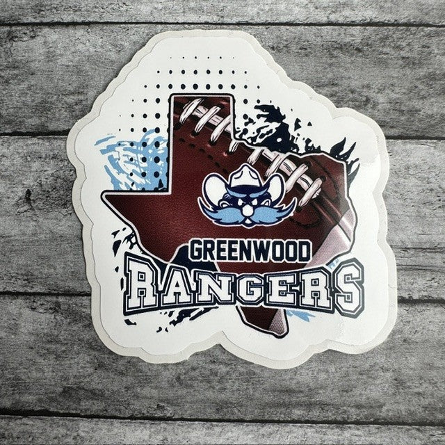 Greenwood Rangers Sticker