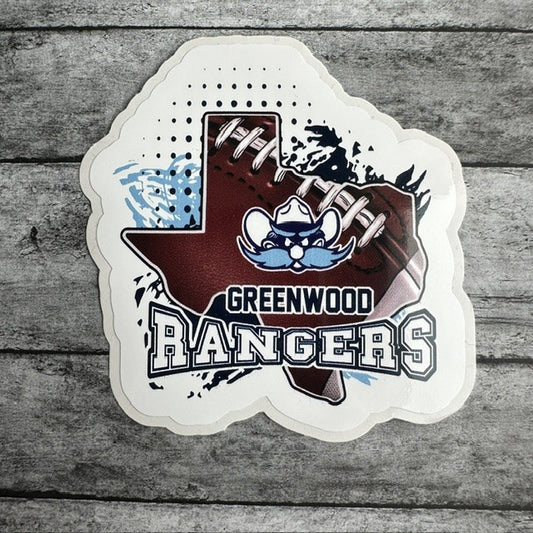 Greenwood Rangers Sticker