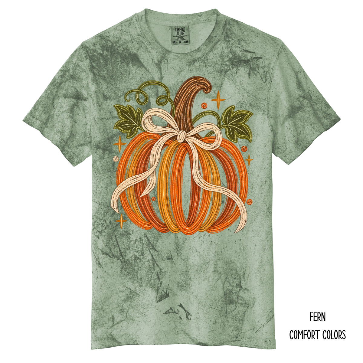 Brush Stroke Pumpkin T-Shirt