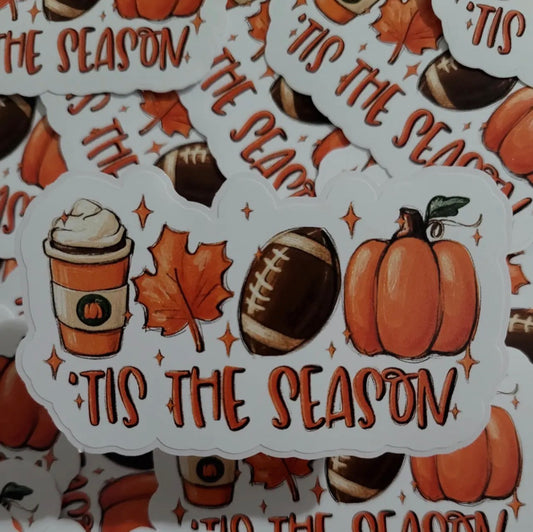 Tis The Season Fall Sticker