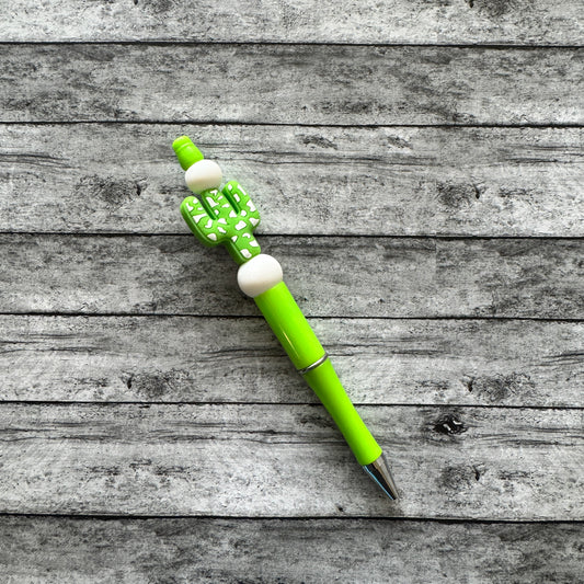 Cactus Beaded Pen