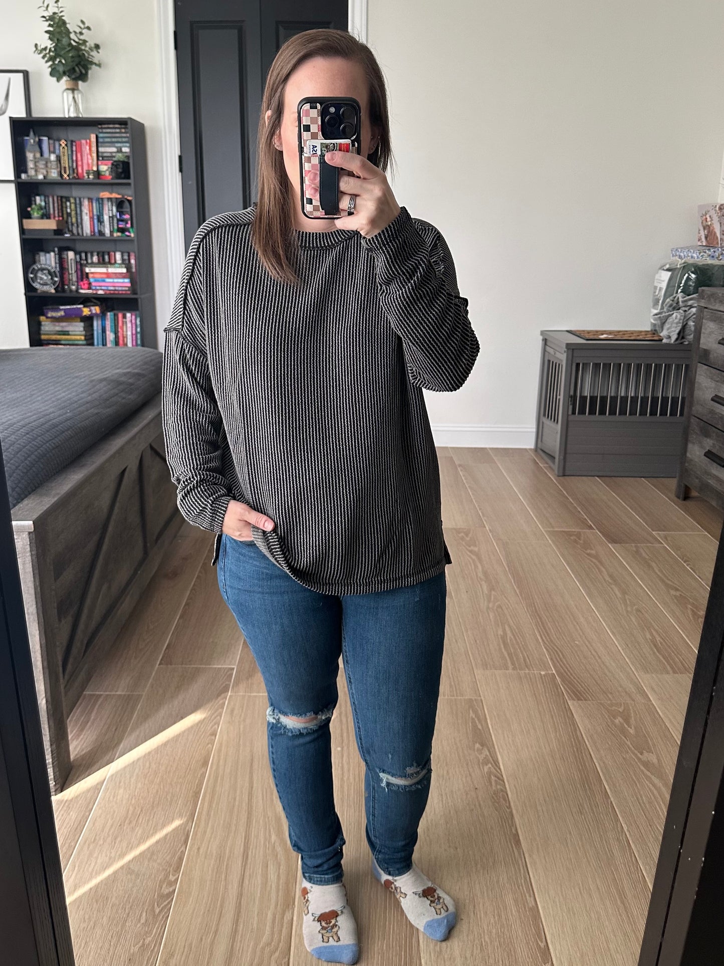 Black Cord Top