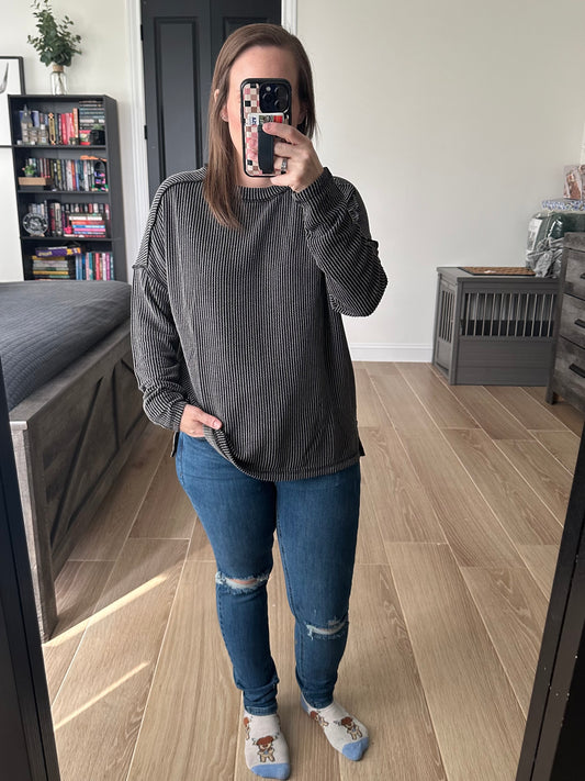 Black Cord Top