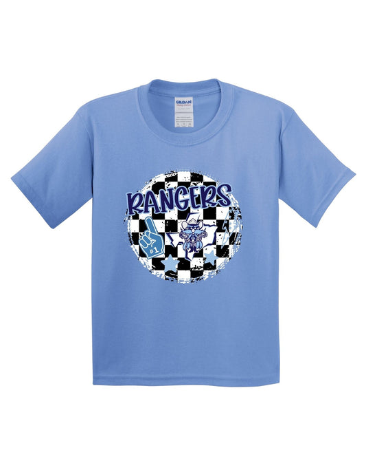 Checkered Circle Ranger Youth T-Shirt