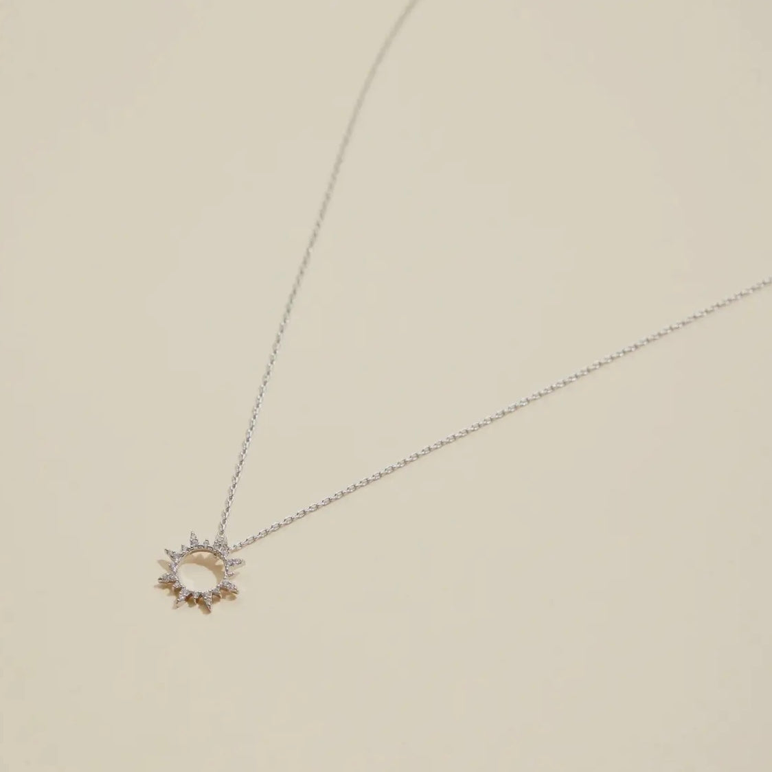Sun Charm Necklace